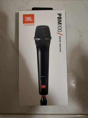 JBL PBM100 dynamic handheld microphone for vocals black new