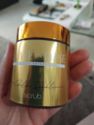 Δήμητρα Κατσαφάδου scrub προσώπου και σώματος 100g σαν καινούργιο