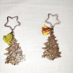 Christmas tree keychain new