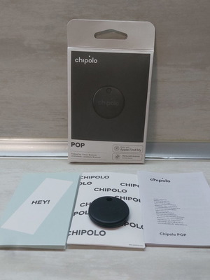 Chipolo POP Bluetooth tracker new, compatible with Apple Find My and Google