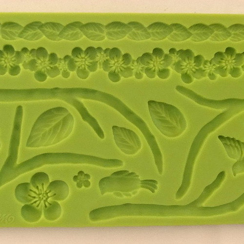 Wilton silicone molds used, set of 6 for fondant