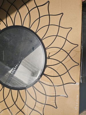 Decorative mirror new, metal with beautiful design