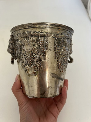 Παγοθήκη Arzante μεταχειρισμένη, vintage επάργυρη