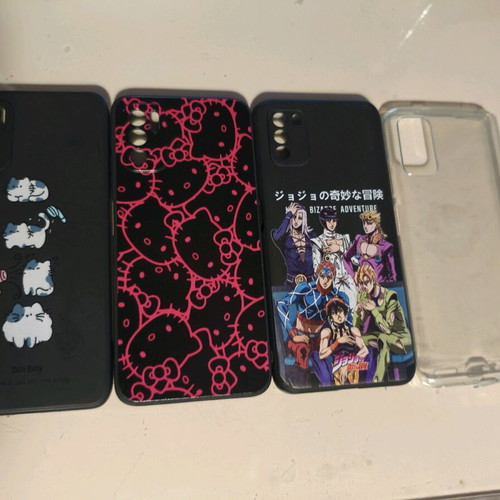 Xiaomi Poco M3 Pro phone cases like new, set of 4