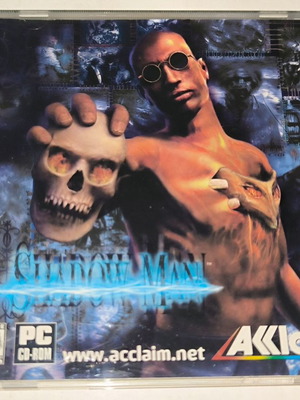 Shadowman PC game used with manual and map