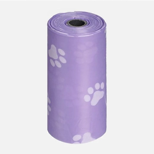 Dog Hygiene Bags new, roll of 20 in 3 colors
