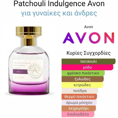 Patchouli Indulgence 50ml perfume like new, Avon
