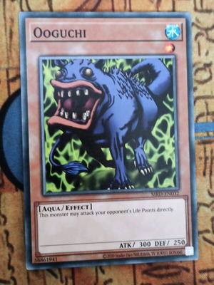Ooguchi Effect Monster κάρτα Yu-Gi-Oh! σαν καινούργιο