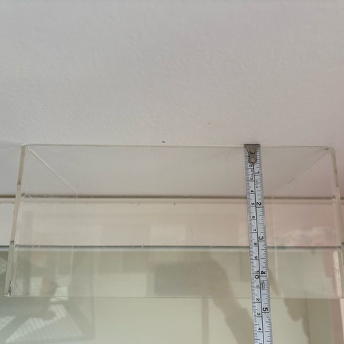 Display stand used, made of plexiglass