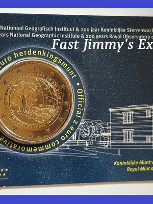 Βέλγιο 2026 επετειακό νόμισμα 2 ευρώ σε Coincard, BU / Brilliant Uncirculated
