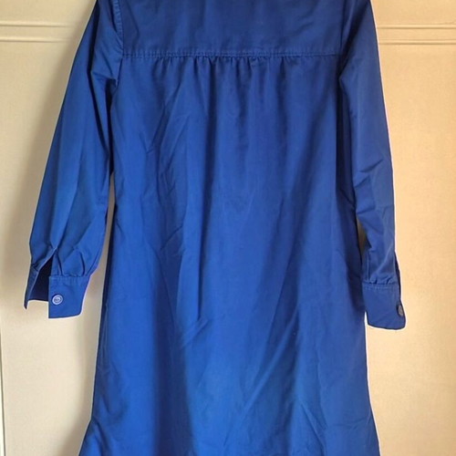 Student Smock TSEKLENIS with Handmade Collar like new