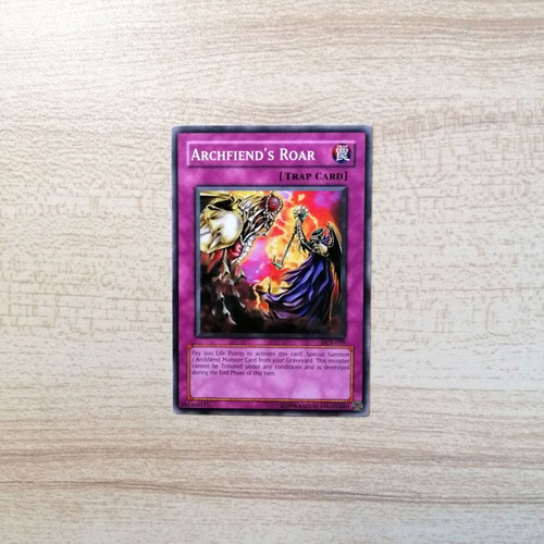 Yu-Gi-Oh! Archfiend's Roar DCR-099 Trap Card near mint
