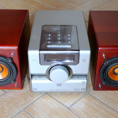 Mini System JVC EX-D1 Woodcone like new