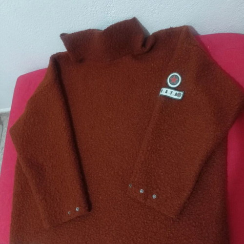 Caya fleece brown size S-M like new