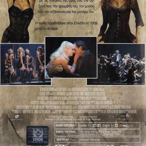 Nine DVD used, drama romantic with subtitles