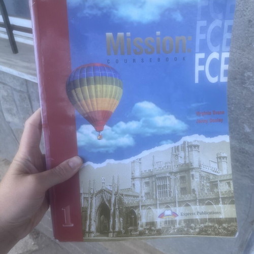 Mission FCE 1 English language book new