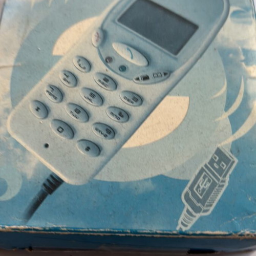 USB phone for computer Skype, gray