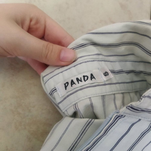 Women's shirt used with zipper, brand panda, size S
