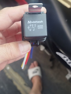5-пиновο ρελέ 40/30 AMP 12V DC καινούργιο