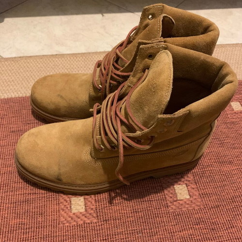 Chicago boots used, men's size 42, beige brown
