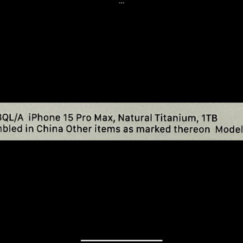 iPhone 15 Pro Max 1TB Natural Titanium like new with MagSafe case