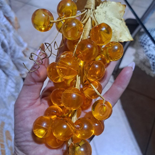 Decorative grape with beads like new