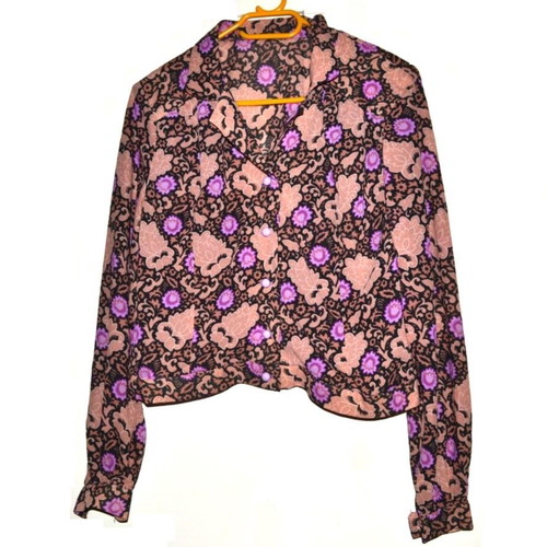 Women's floral vintage shirt S/M like new