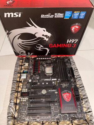 Σετ Intel Core i5-4690 και MSI H97 Gaming 3 μητρική κάρτα μεταχειρισμένο, για επισκευή ή ανταλλακτικά