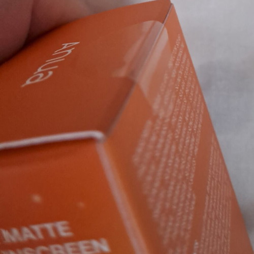 Anua Matte Invisible Finish Sunscreen new