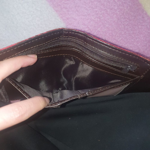 Wallet like new with 18 card slots and coin pocket