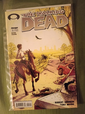 The Walking Dead #2 πρώτο τεύχος καινούργιο