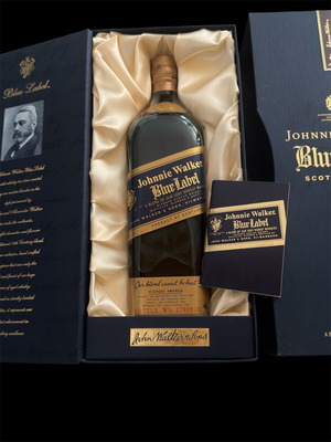 Johnnie Walker Blue Label vintage φιάλη ουίσκι 1990s
