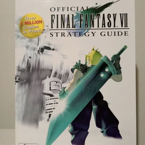 Official Final Fantasy VII 7 Strategy Guide like new