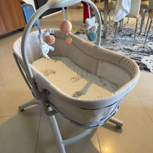 Chicco Baby Hug 4 in 1 Air cradle and relax, light grey