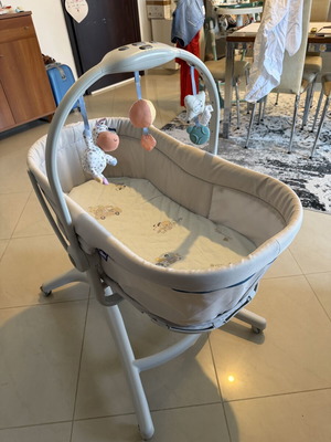 Chicco Baby Hug 4 in 1 Air cradle and relax, light grey