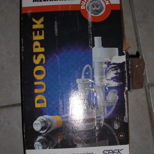 Valve for Duospek cistern new, pneumatic dual action