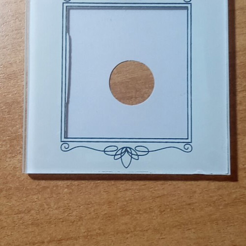 Photo frame for small photos glass new