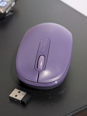 Ποντίκι Microsoft Wireless Mobile 1850 μεταχειρισμένο με USB πομποδέκτη