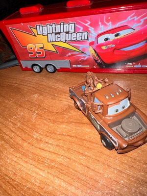 Disney Pixar Cars Barbossa toy car like new with push and go mechanism