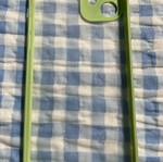 iPhone 12 case like new, green translucent lightweight
