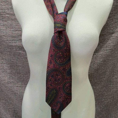 Lorenzo Nucci Firenze 100% silk tie like new, multicolor