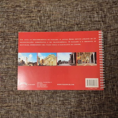 Roma Antiga Book New, Ancient Rome Guide with Transparencies