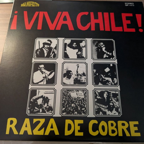Raza De Cobre ¡Viva Chile LP like new, folk