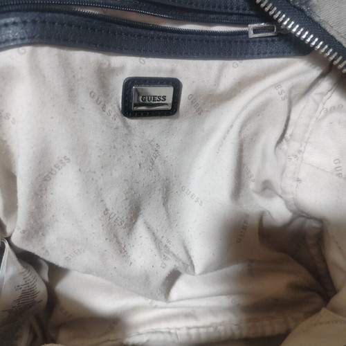 Guess Denim Backpack tie-dye acid wash like new, gray