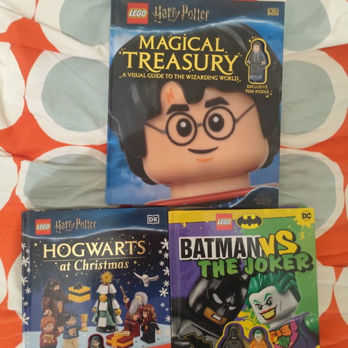 Lego DK books like new, set of 3