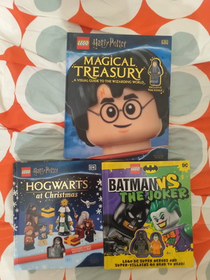 Lego DK books like new, set of 3