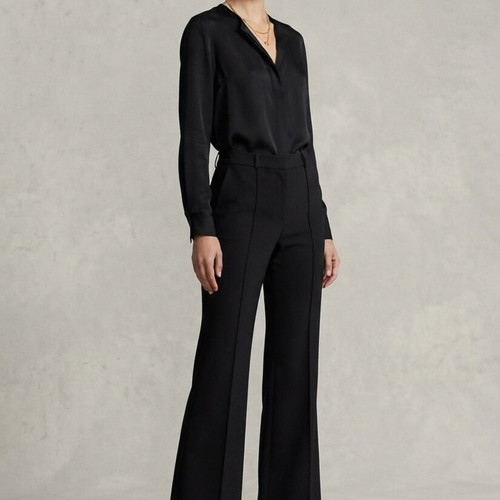 Pants size M like new, black, elastic fabric