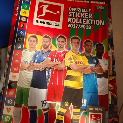 Album Keno 17-18 Bundesliga sticker collection