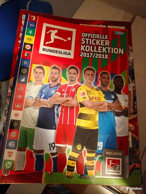 Album Keno 17-18 Bundesliga sticker collection