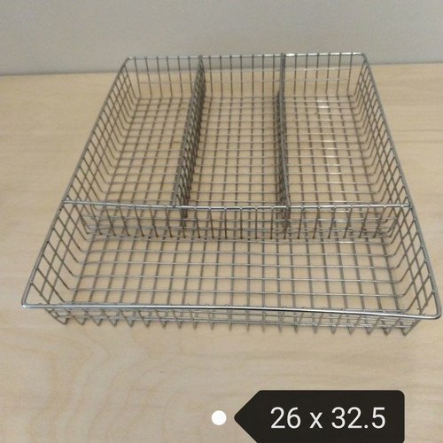Metal cutlery tray new